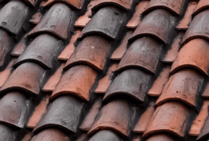 Natural-colored roof tiles